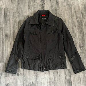 RLX Ralph Lauren Men's Water Resistant Nylon Jacket Black Size S